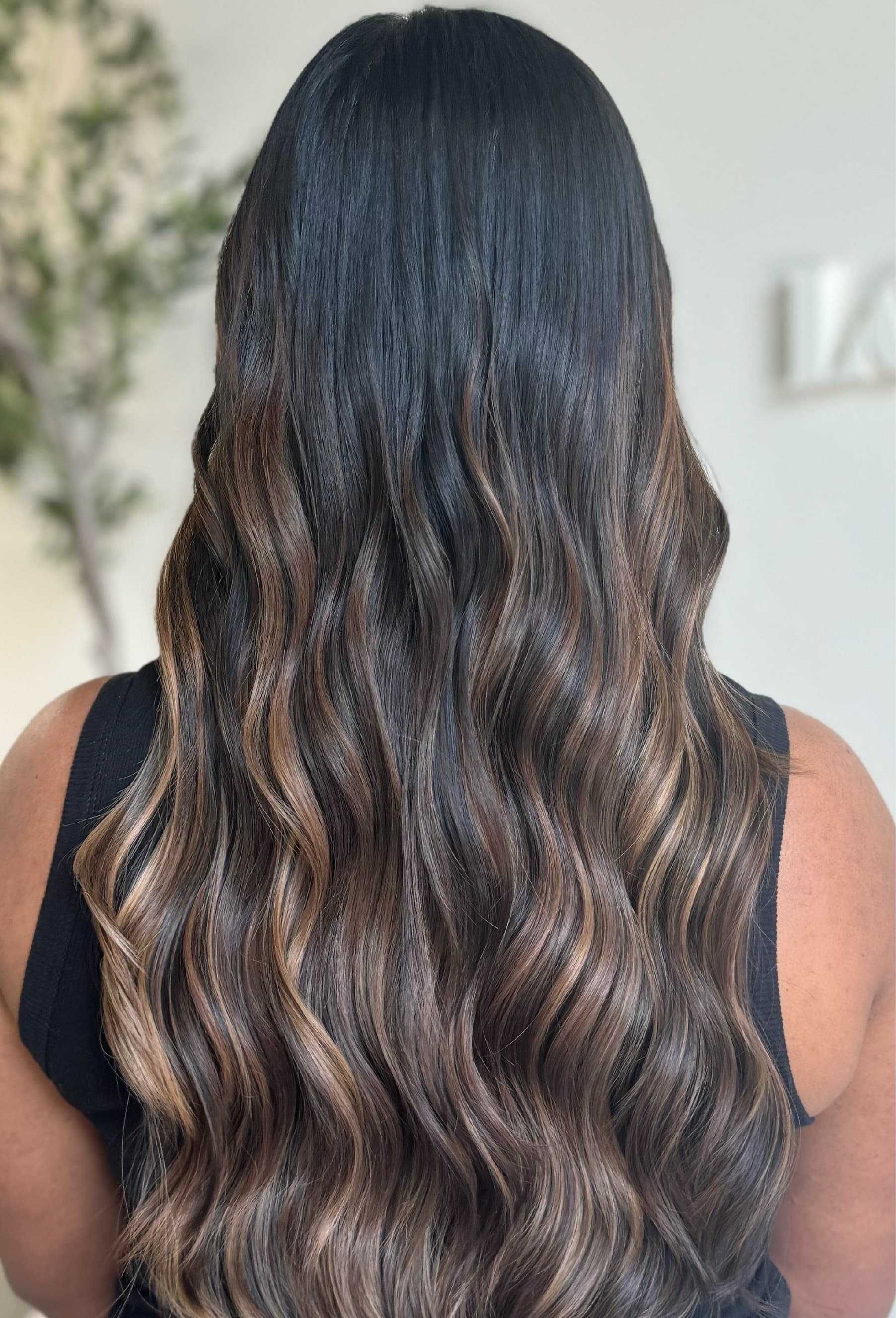 Photo of balayage hairstyle