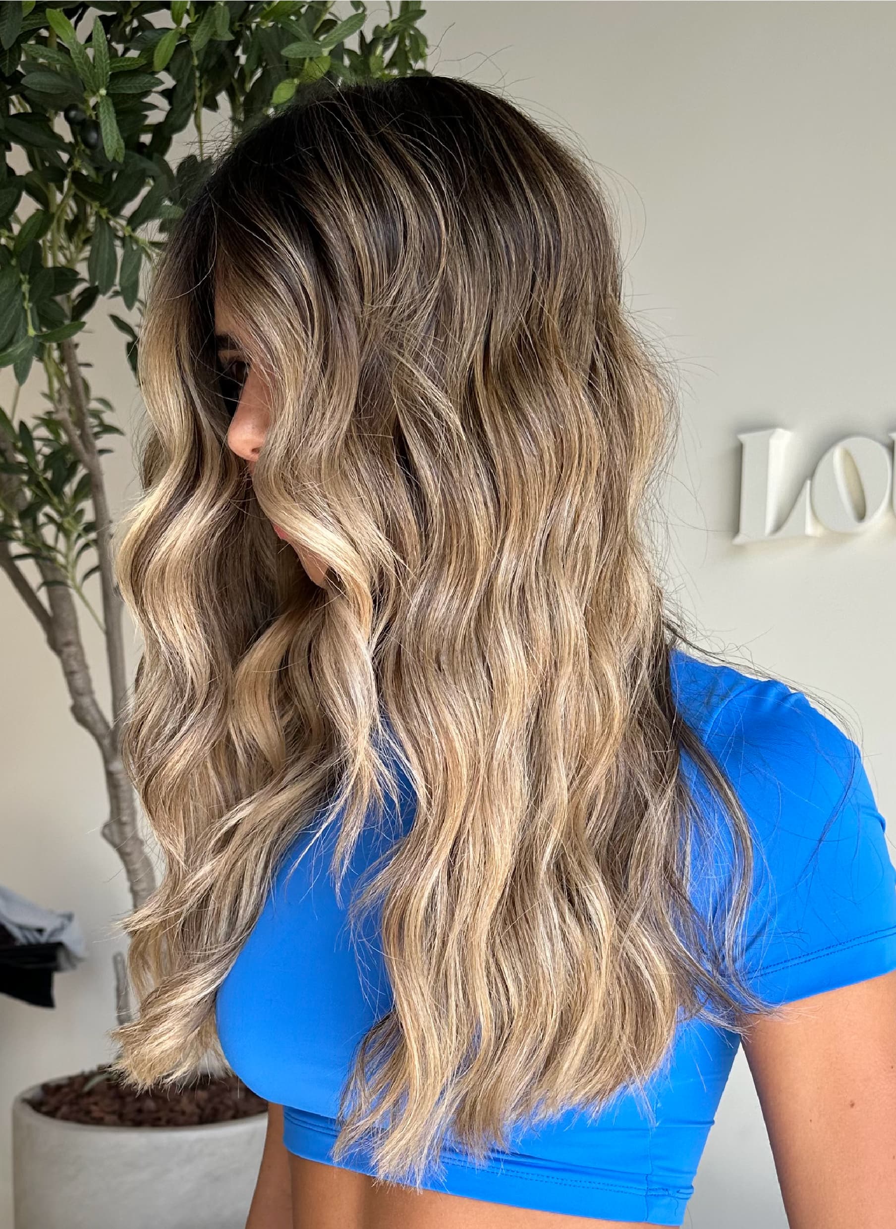 Photo of balayage hairstyle