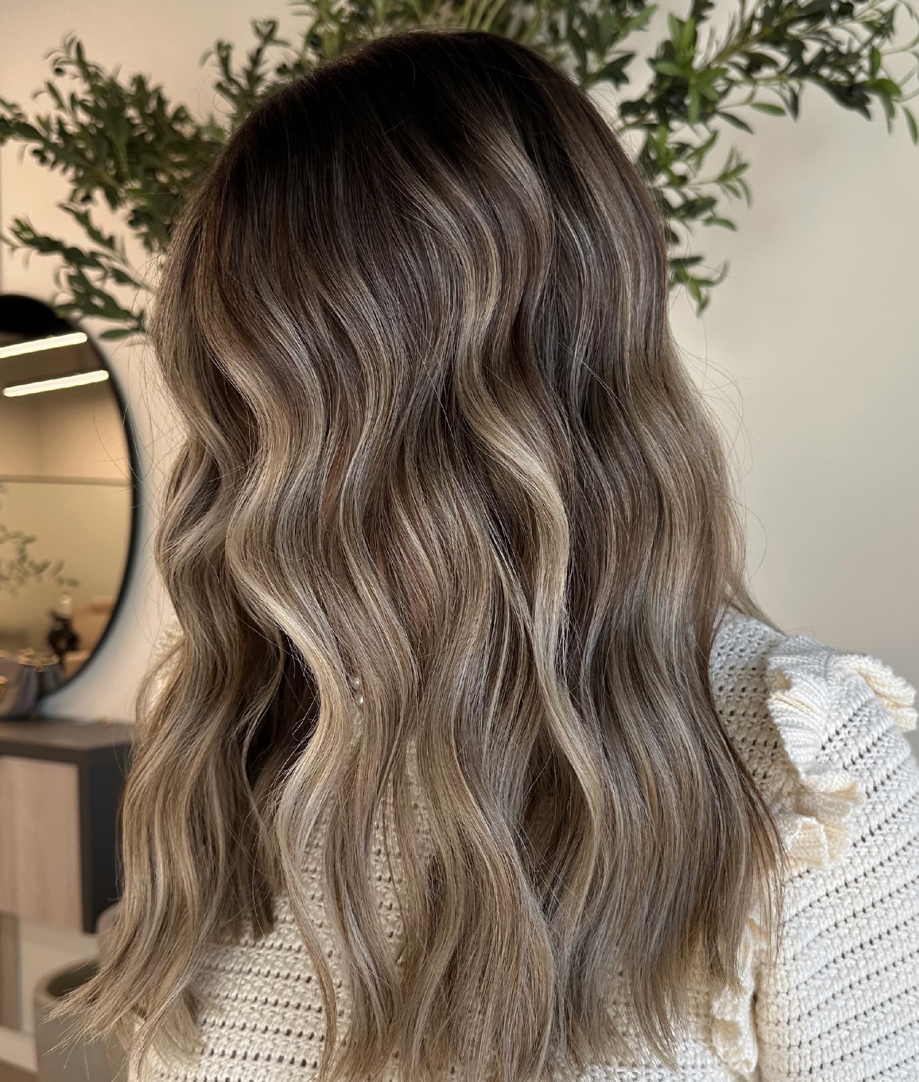 Photo of balayage hairstyle